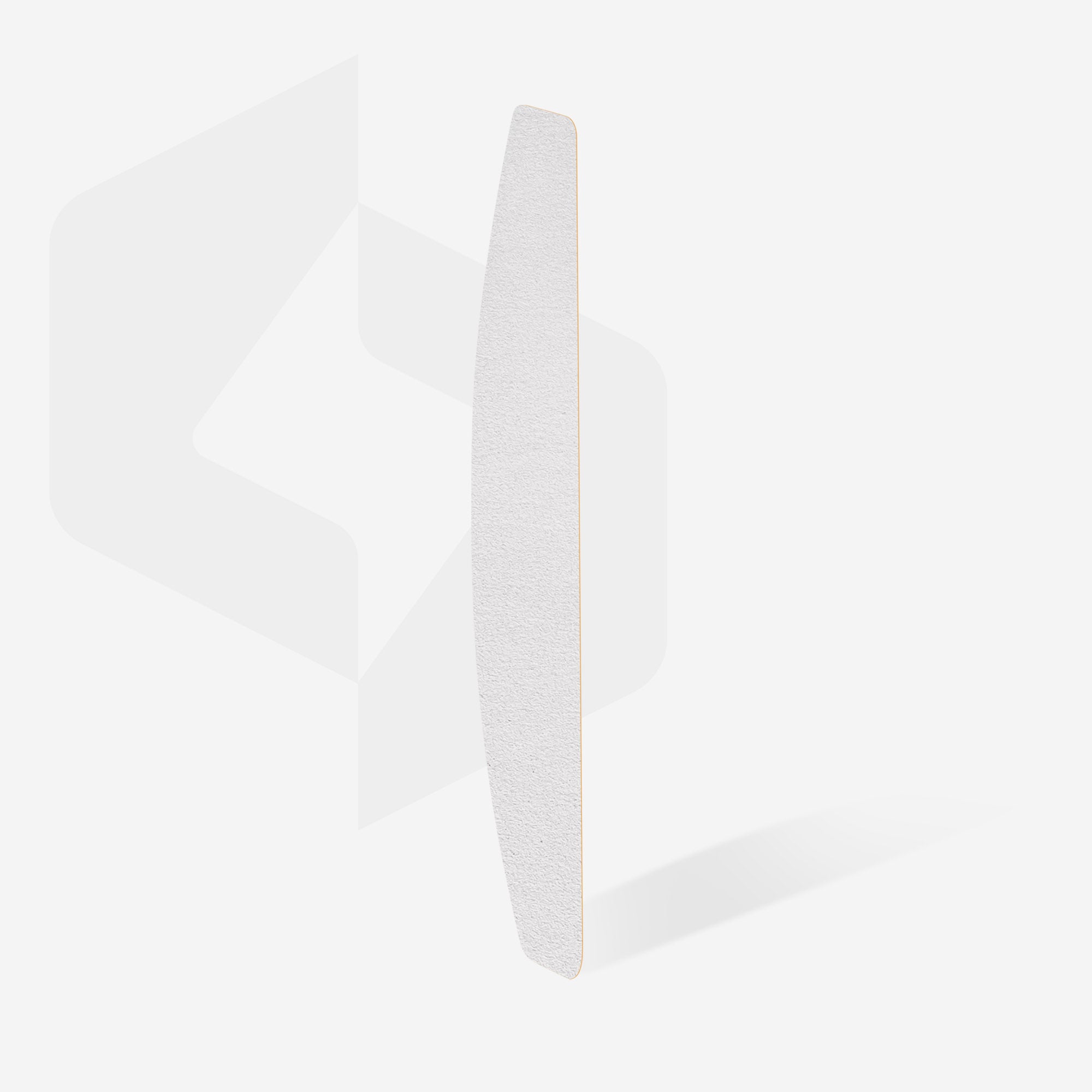 STALEKS Disposable White Files for Crescent Nail File EXPERT 42 (50 pcs)