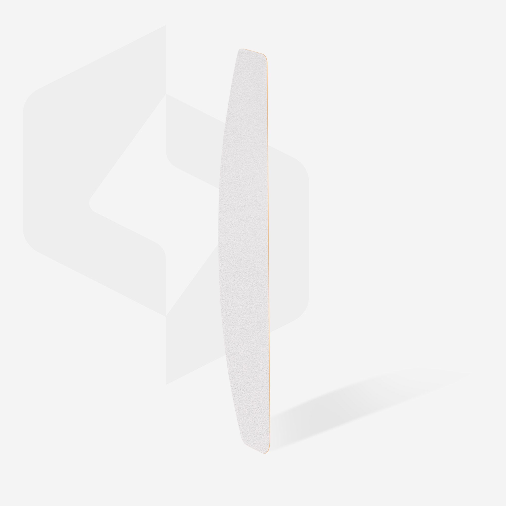 STALEKS Disposable White Files for Crescent Nail File EXPERT 42 (50 pcs)