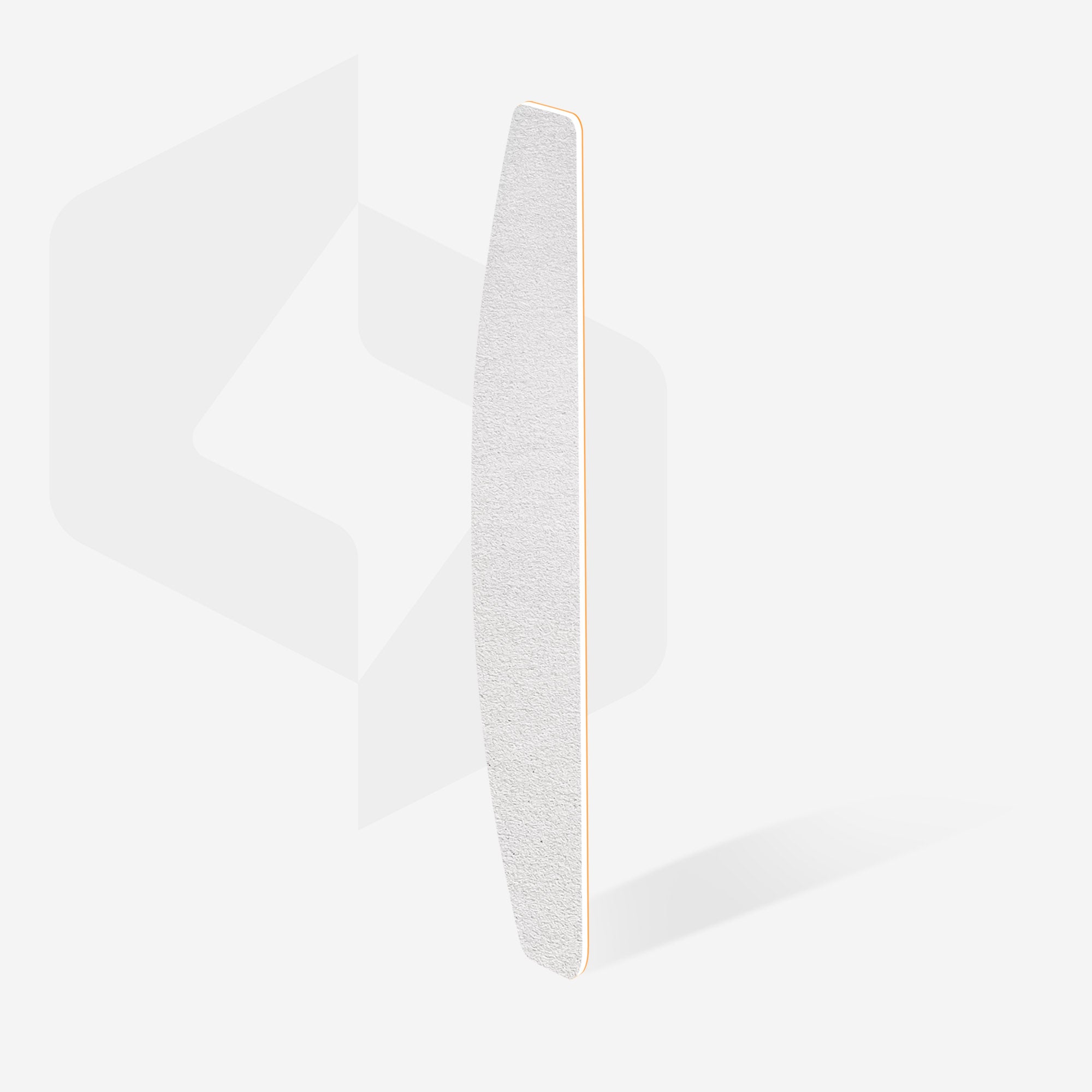 STALEKS Disposable White Files for Crescent Nail File on a Soft Foam Layer EXPERT 40 (30 pcs)