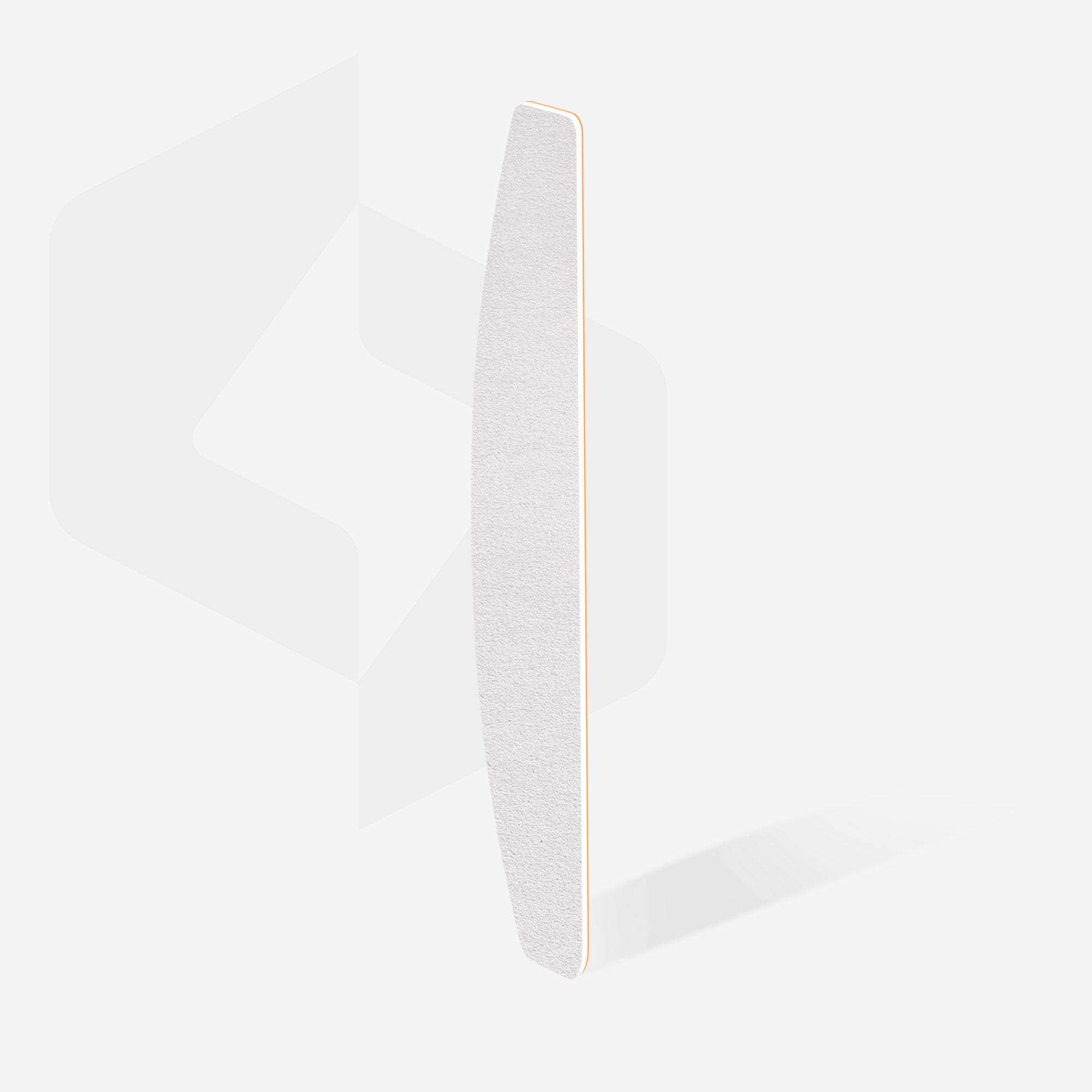 STALEKS Disposable White Files for Crescent Nail File on a Soft Foam Layer EXPERT 40 (30 pcs)