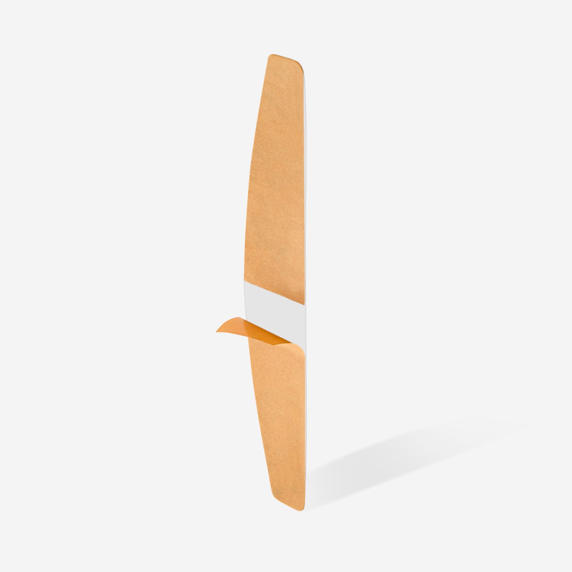 STALEKS Disposable White Files for Crescent Nail File on a Soft Foam Layer EXPERT 40 (30 pcs)