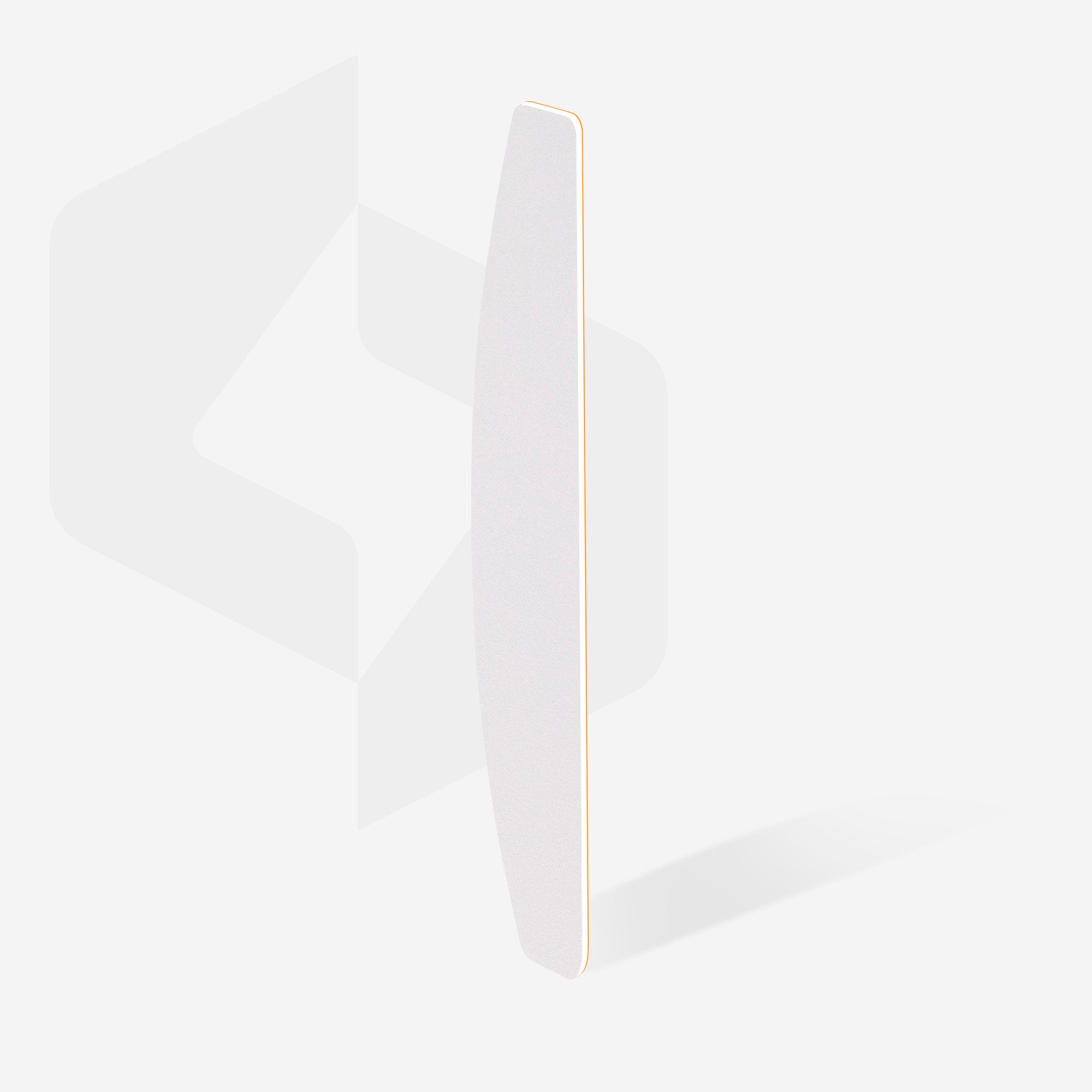 STALEKS Disposable White Files for Crescent Nail File on a Soft Foam Layer EXPERT 40 (30 pcs)